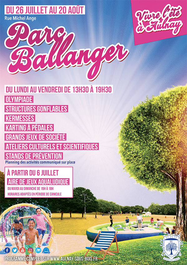 Vivre l'été à Ballanger du 26 juillet au 20 août