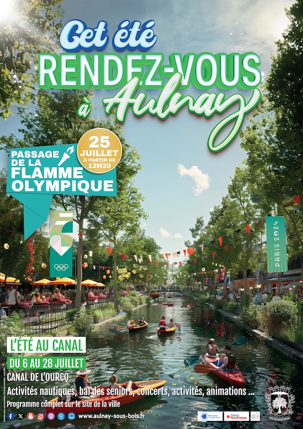 Cet été rendez-vous à Aulnay 2024